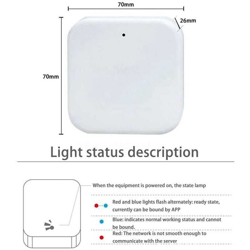 Gateway G2 Adaptor WIFI/bluetooth pt yale inteligente TTLOCK Gateway G2 Adaptor WIFI/bluetooth pt yale inteligente TTLOCK